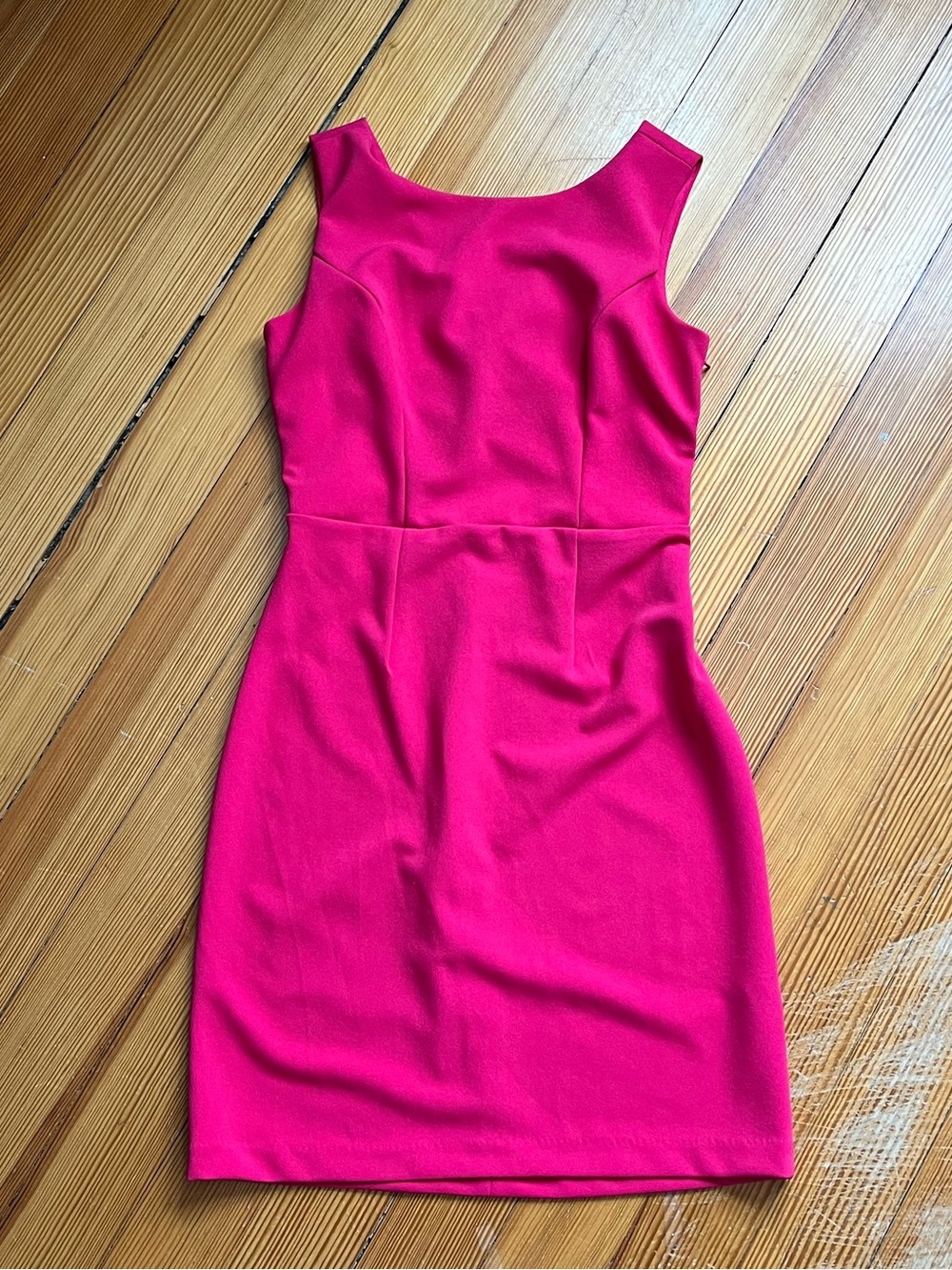 Betsey Johnson Hot Pink Sleeveless dress